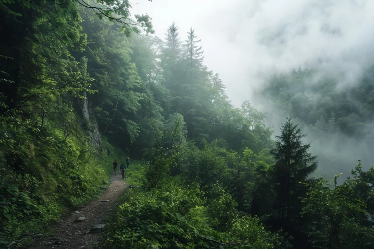 Verborgene Routen zum Berliner Höhenweg: Ein Abenteuer auf Rädern und zu Fuß