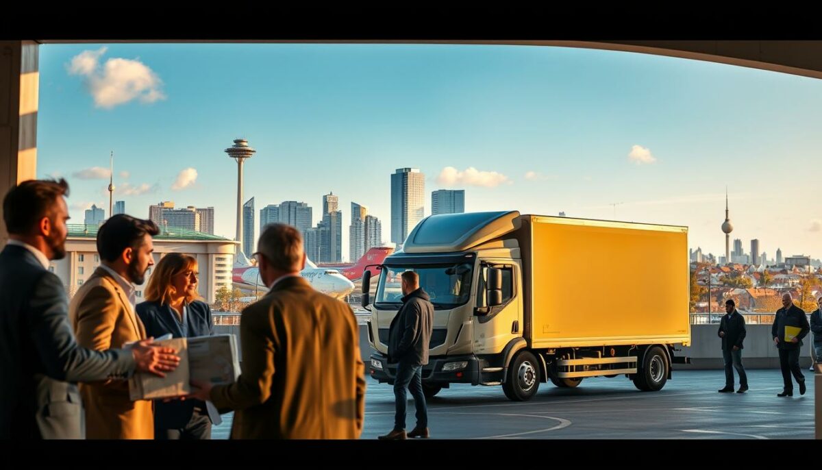 Beiladung Berlin-Stuttgart gemeinsamer Transport