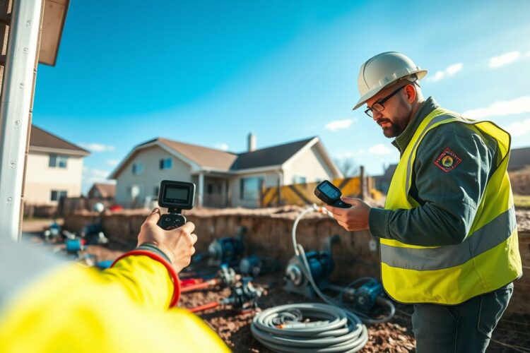 Ablauf einer Dichtheitsmessung