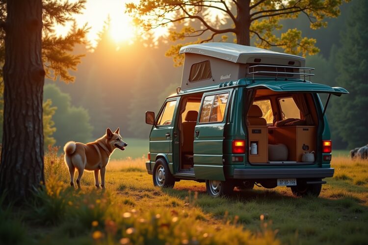 Nachhaltige Reiseplanung: Urlaub im Camper mit Hund