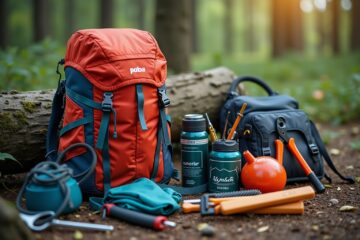 Werkzeuge und Ausrüstung für Outdoor-Abenteurer