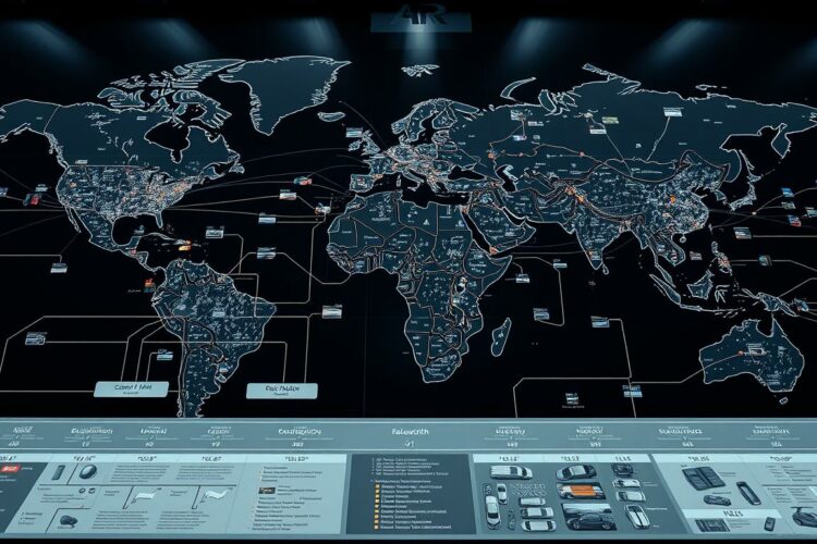 So ist der Konzern weltweit strukturiert