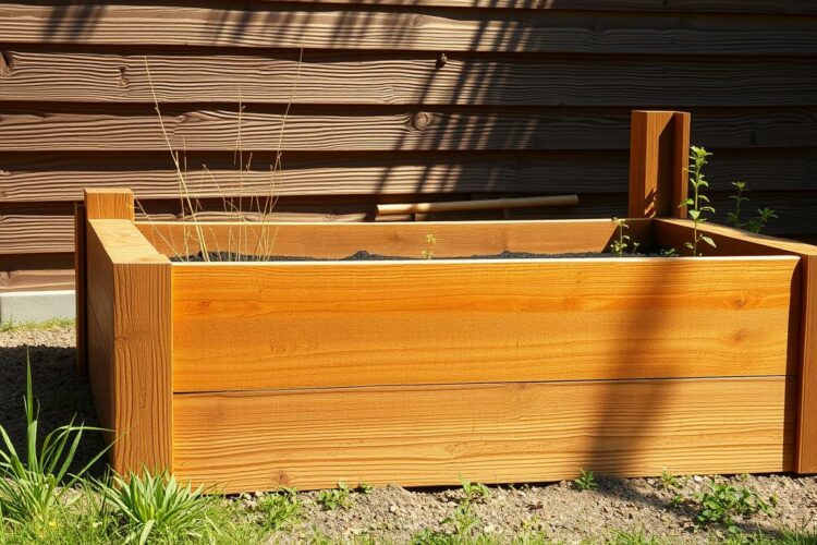 Hochbeet-Bauanleitung aus Holz